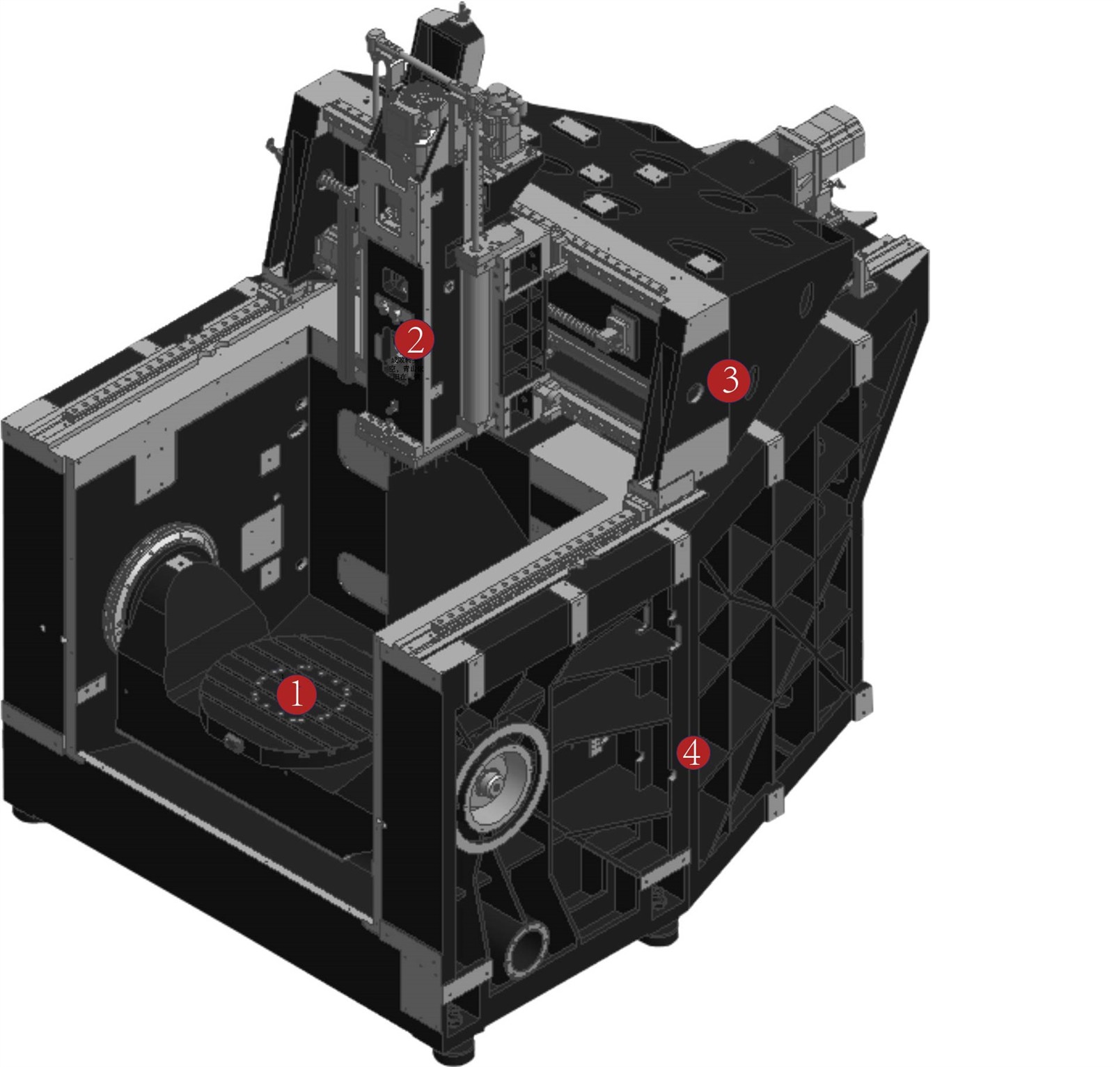 HMU-800 Five-axis machining center-1 HMU-800 Five-axis machining center-1